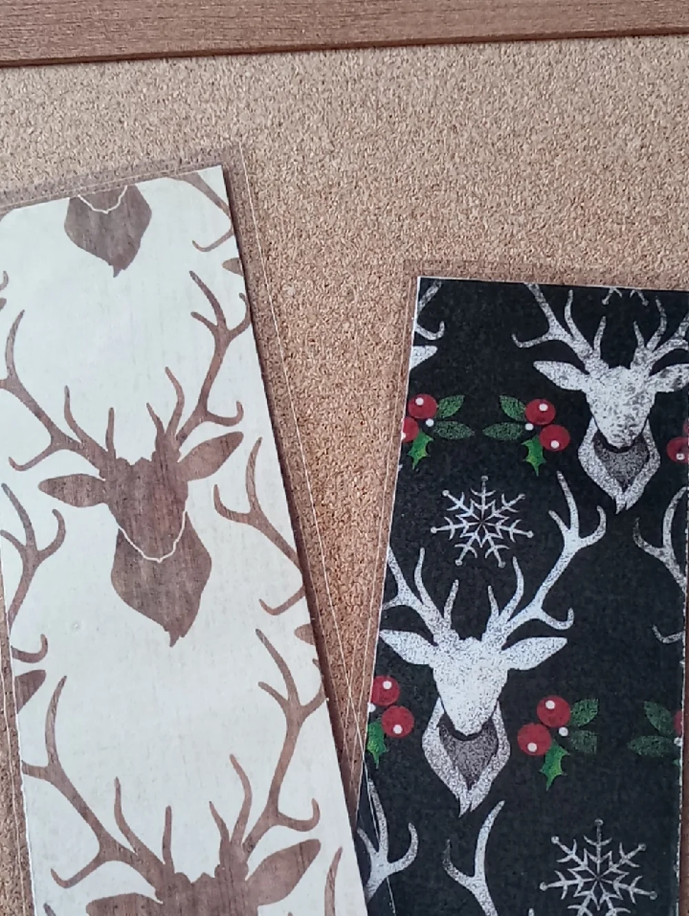 Reversible Christmas Bookmarks💚